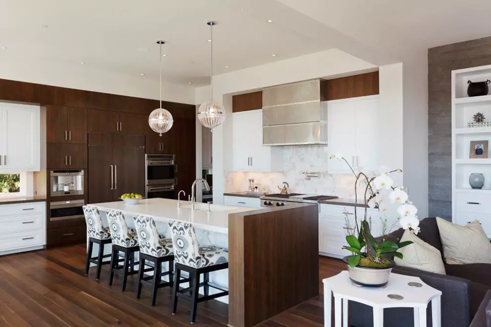 Northwest contemporary design kitchen cabinet design