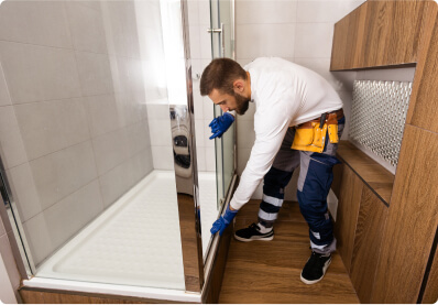 shower and tub replacement