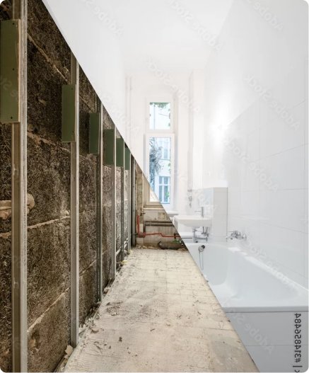 scope of the remodel